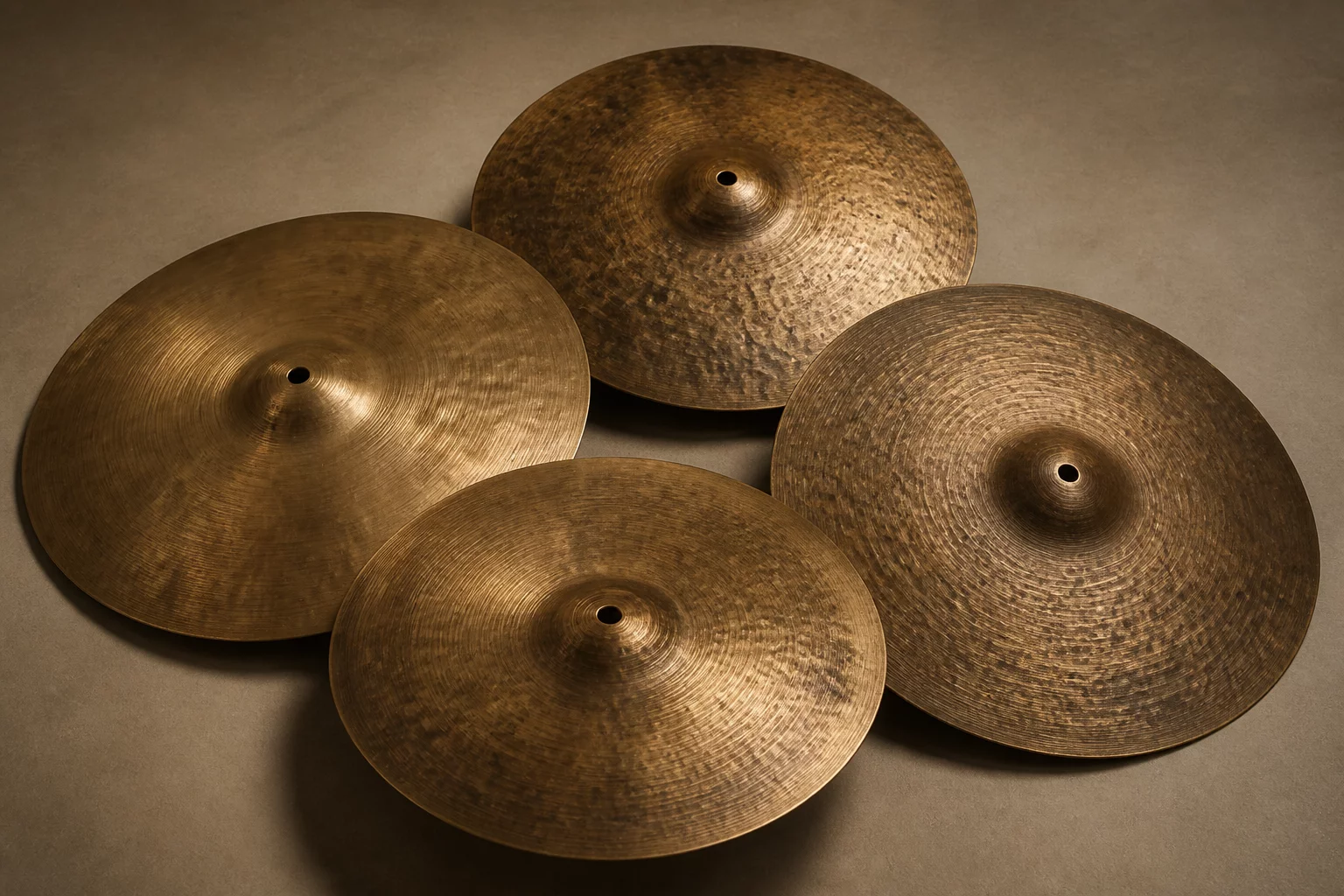 Dark Raw B20 Bronze Cymbal Set