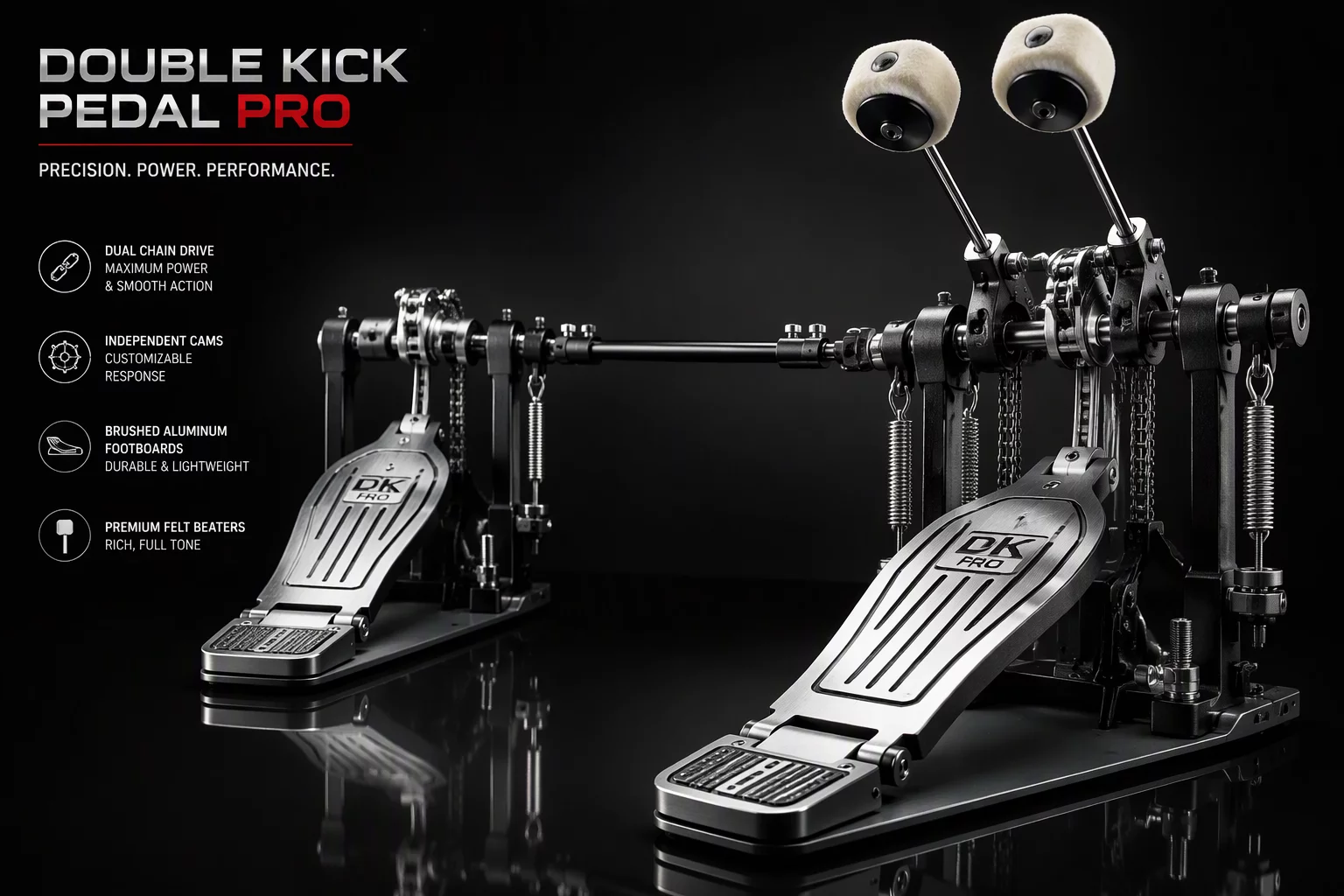 Double Kick Pedal Pro