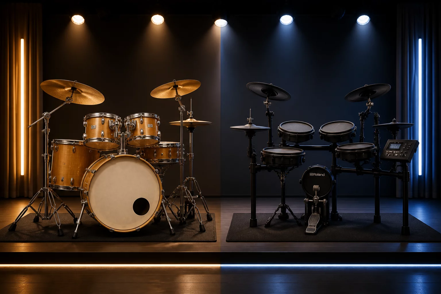 Electronic vs Acoustic Drums: Pros and Cons