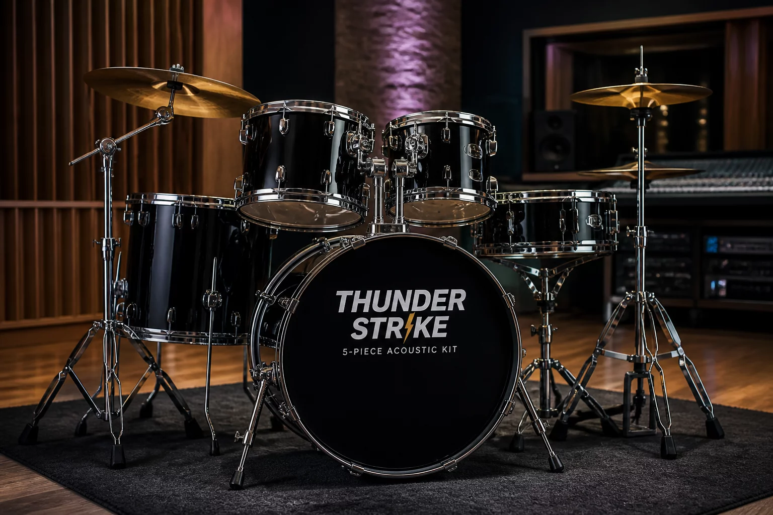 Thunder Strike 5-Piece Acoustic Kit
